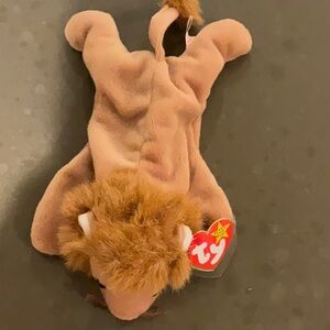 BOGO Ty Brown Stuffed Animal Plush Lion plus another beanie baby